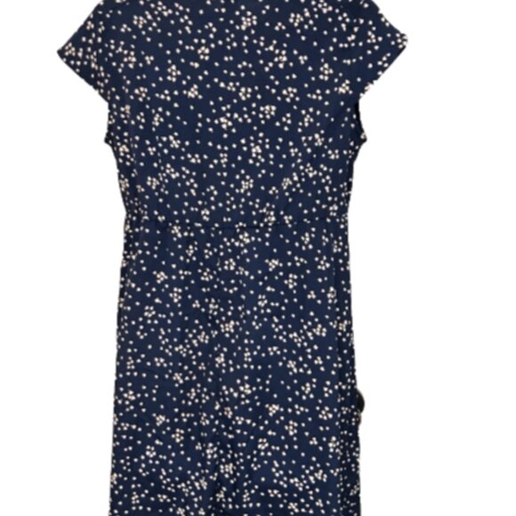 Motherhood Maternity Small Multicolor Short Sleeve V Neck Knee Length Dress - Picture 8 of 12